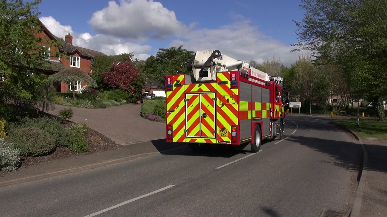 Cambridgeshire Fire & Rescue Service- Cambridges Multistar Responding to a mp4 Aerial required.