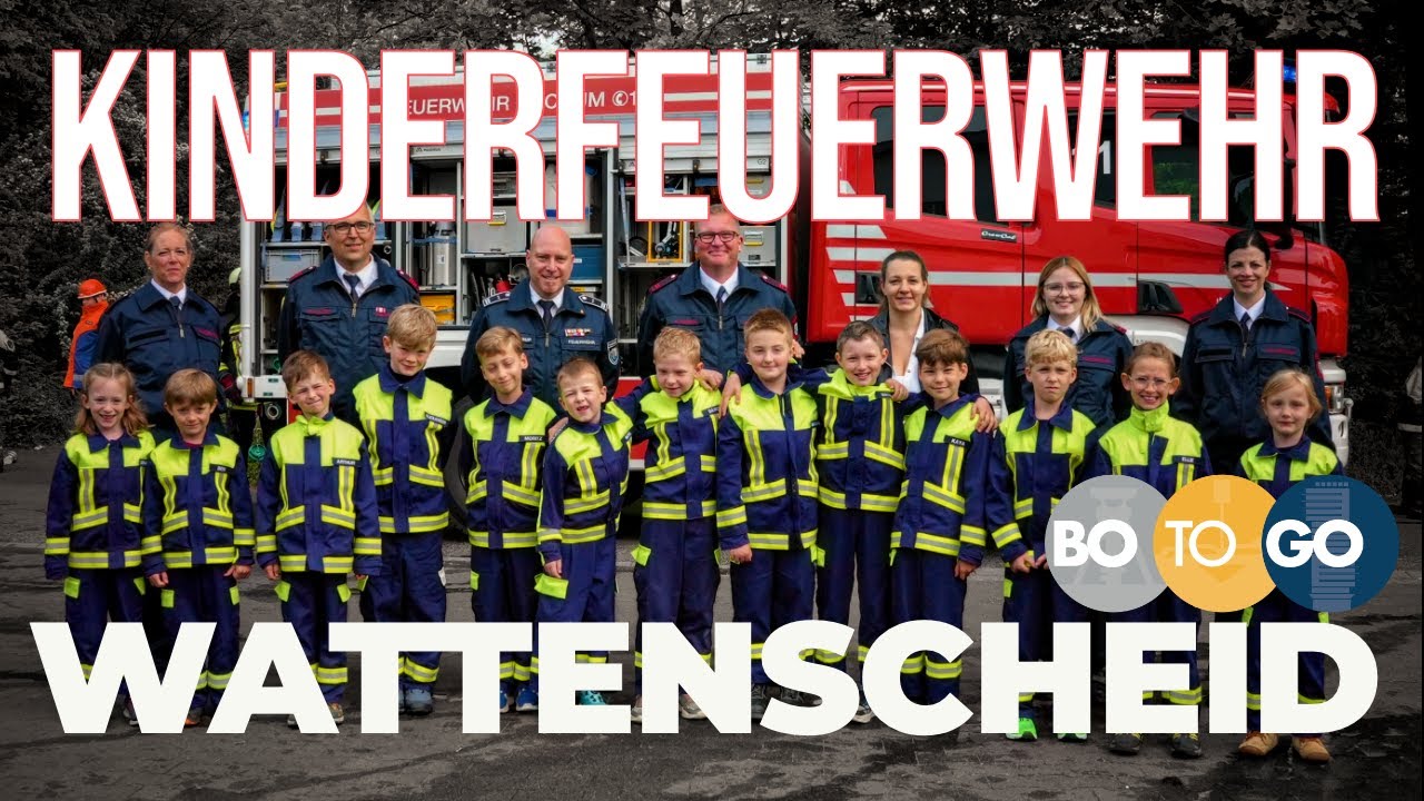 Feuer & Flamme mit 6 Jahren: Kinderfeuerwehr Wattenscheid eröffnet