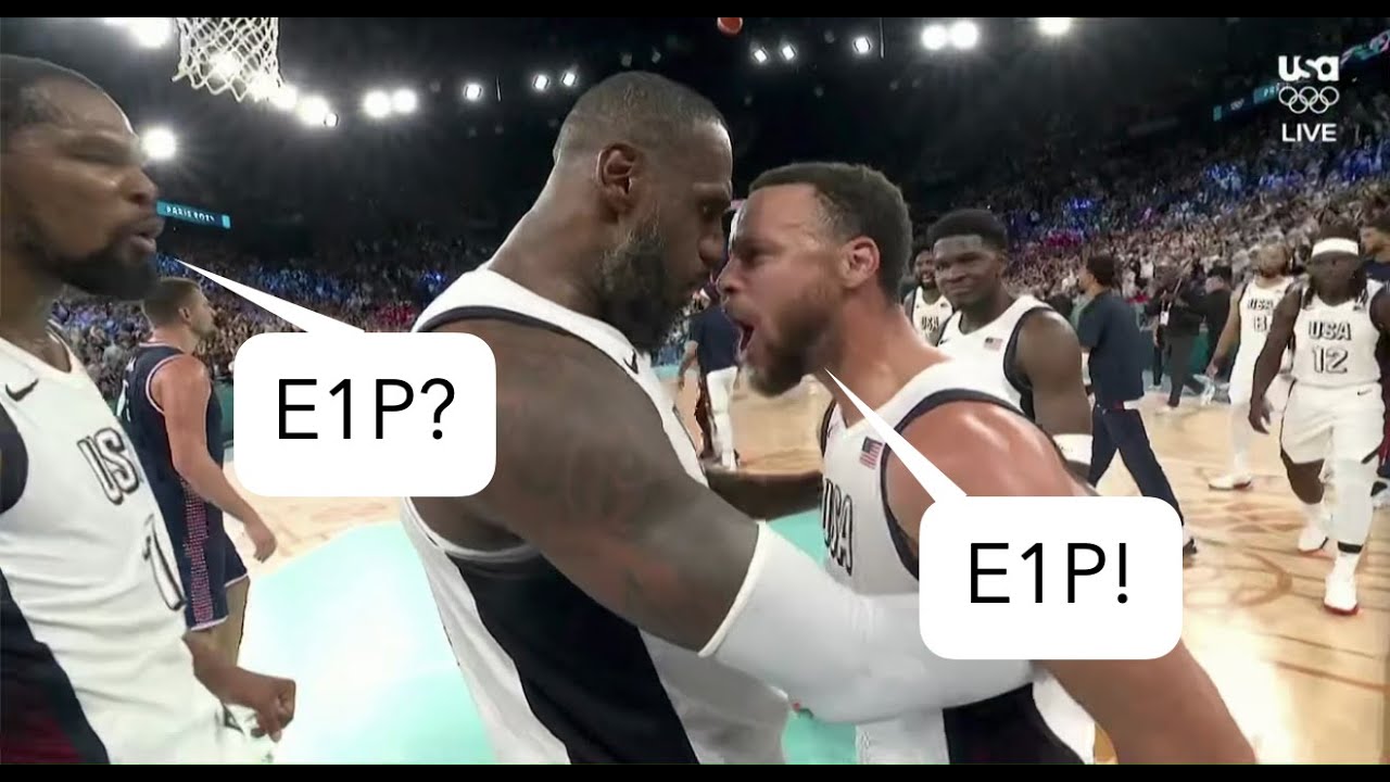 Explain: Steph Curry saves USA Men's Olympics vs Serbia (with LeBron, KD, Booker and Embiid)