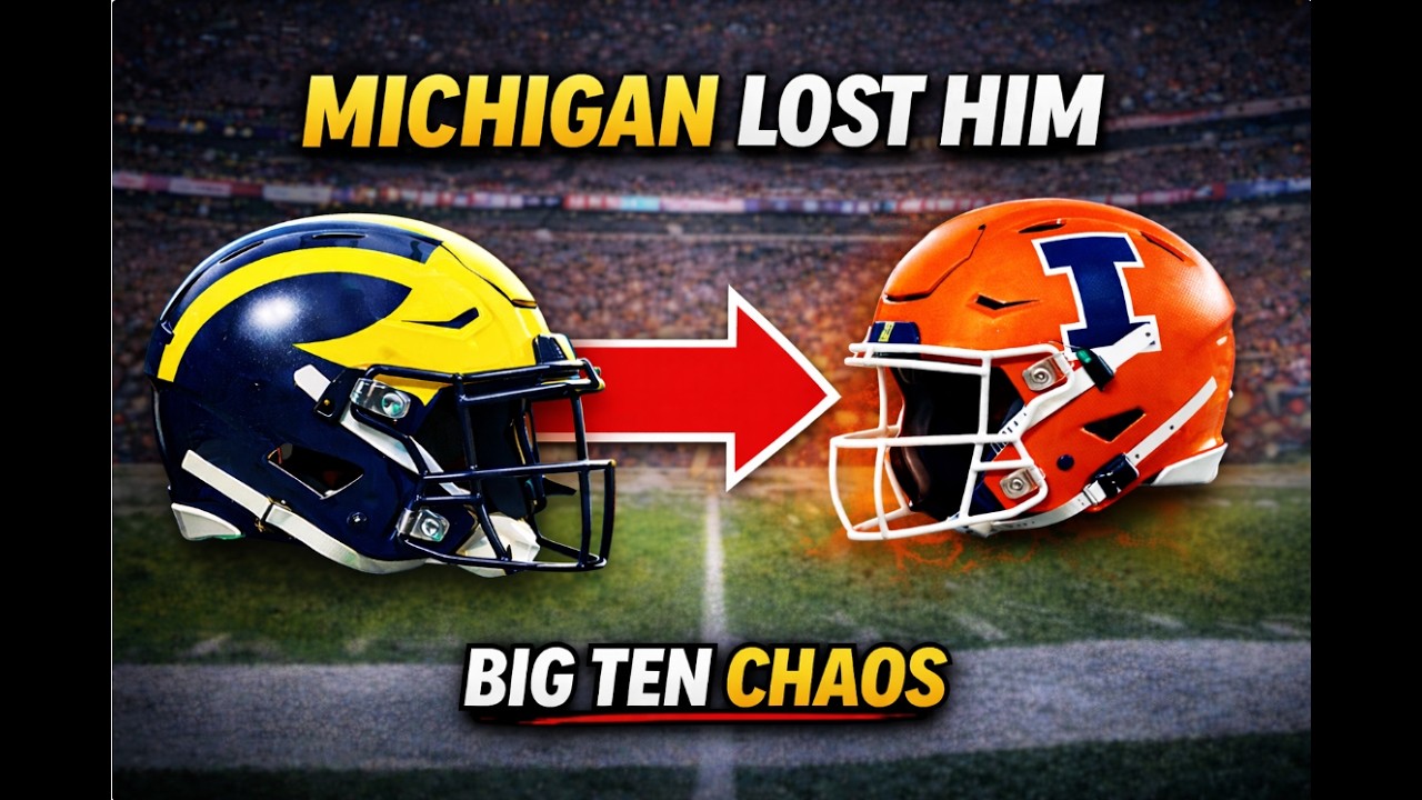 Michigan Lost J.J. McCarthy… He Won Illinois the Big Ten