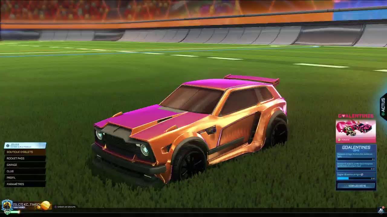 Live rocket league je joue avec vous (tournoi abos)
