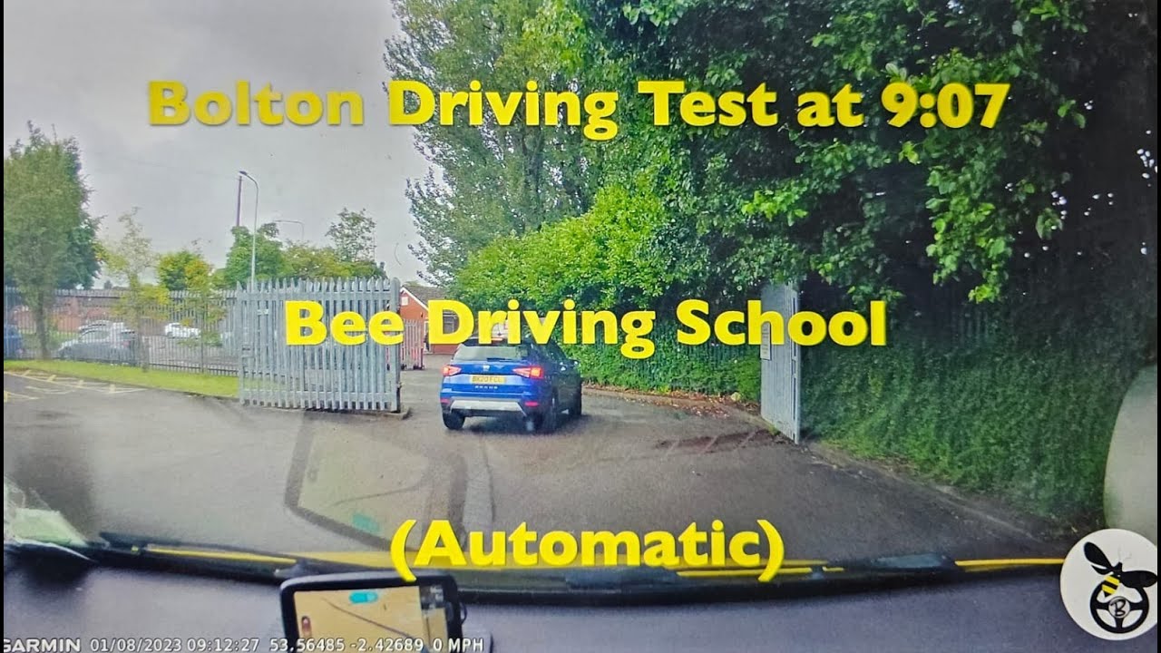 Bolton test route at 9:07