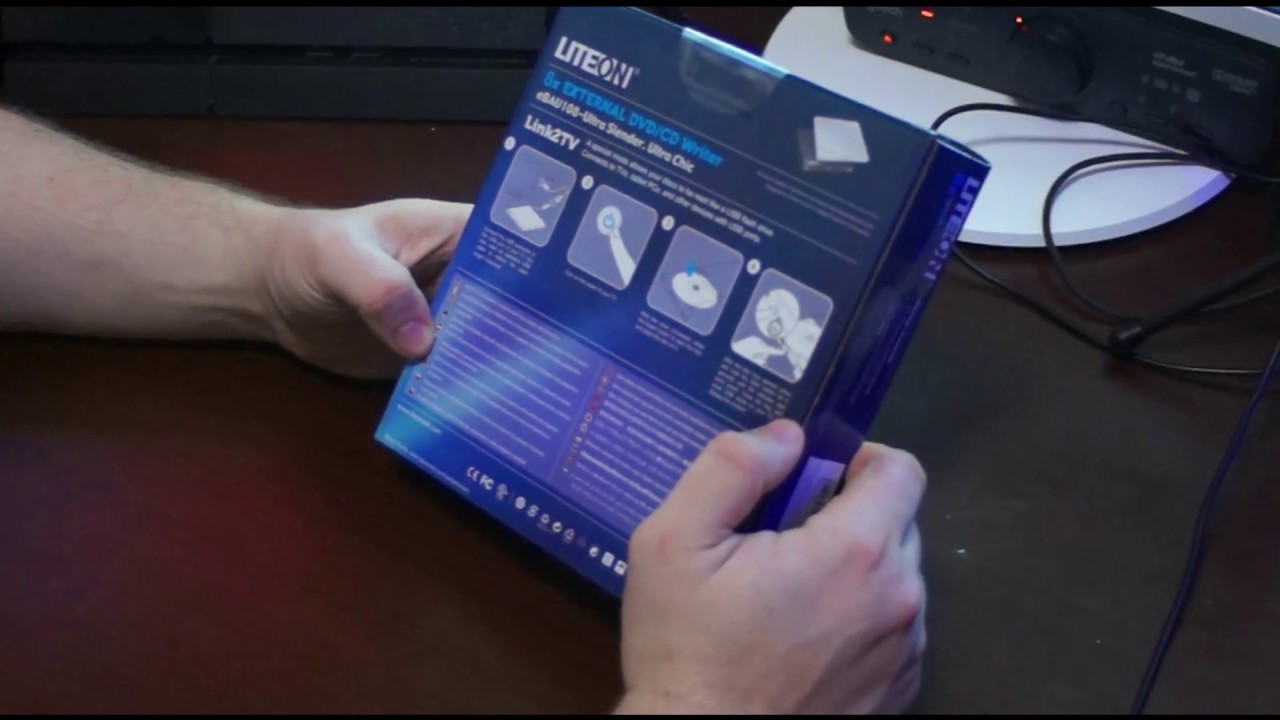 Unboxing   Liteon eBAU108 Ultra Slender