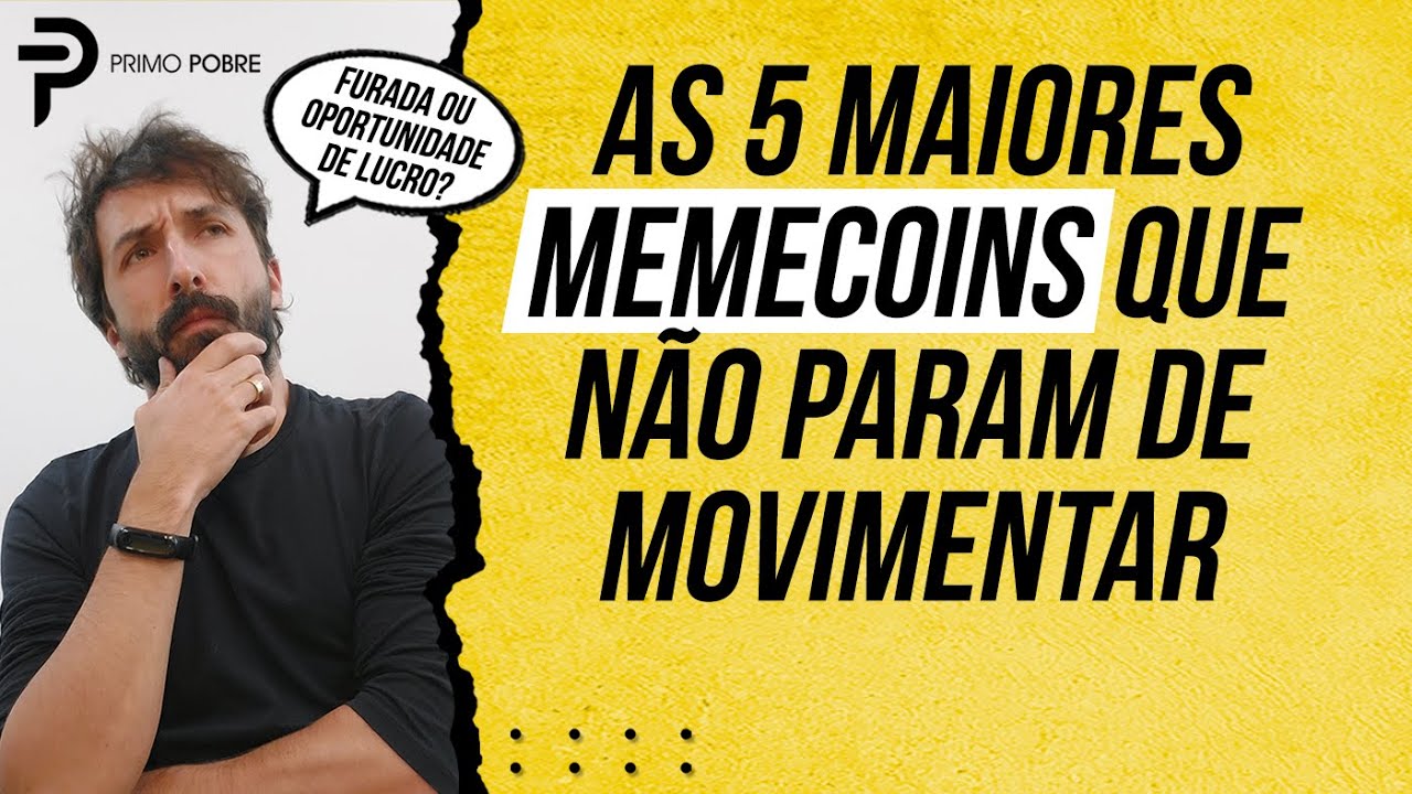 AS 5 MAIORES MEMECOINS - FURADA OU OPORTUNIDADE?