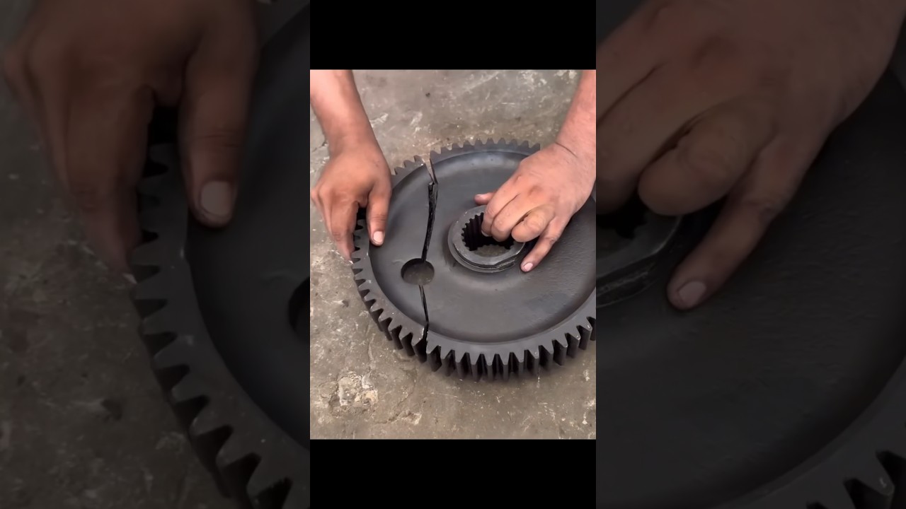 Pro-Level Mechanic Repairs Broken Gear With Amazing Skills