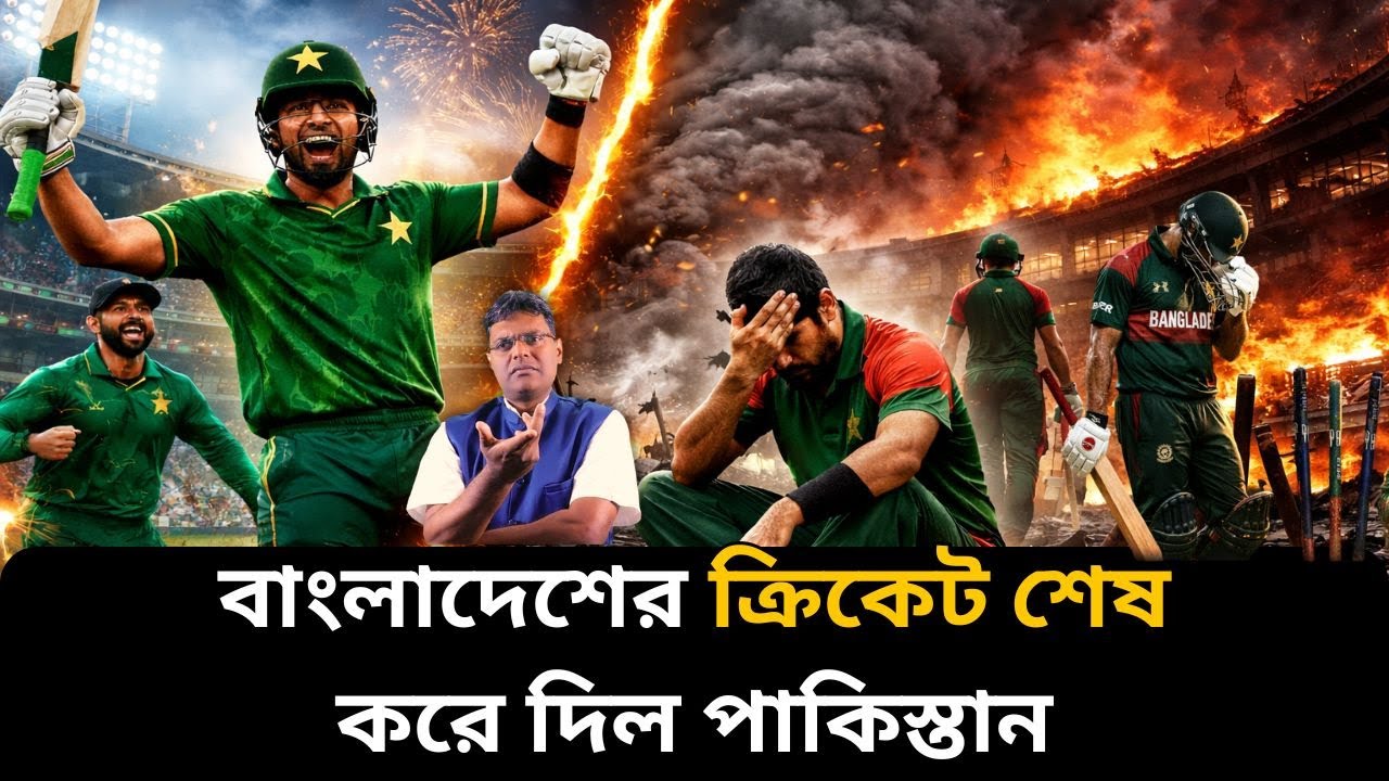 বাংলাদেশের ক্রিকেট শেষ করে দিল পাকিস্তান।Pakistan has ruined Bangladesh cricket।santanu rot