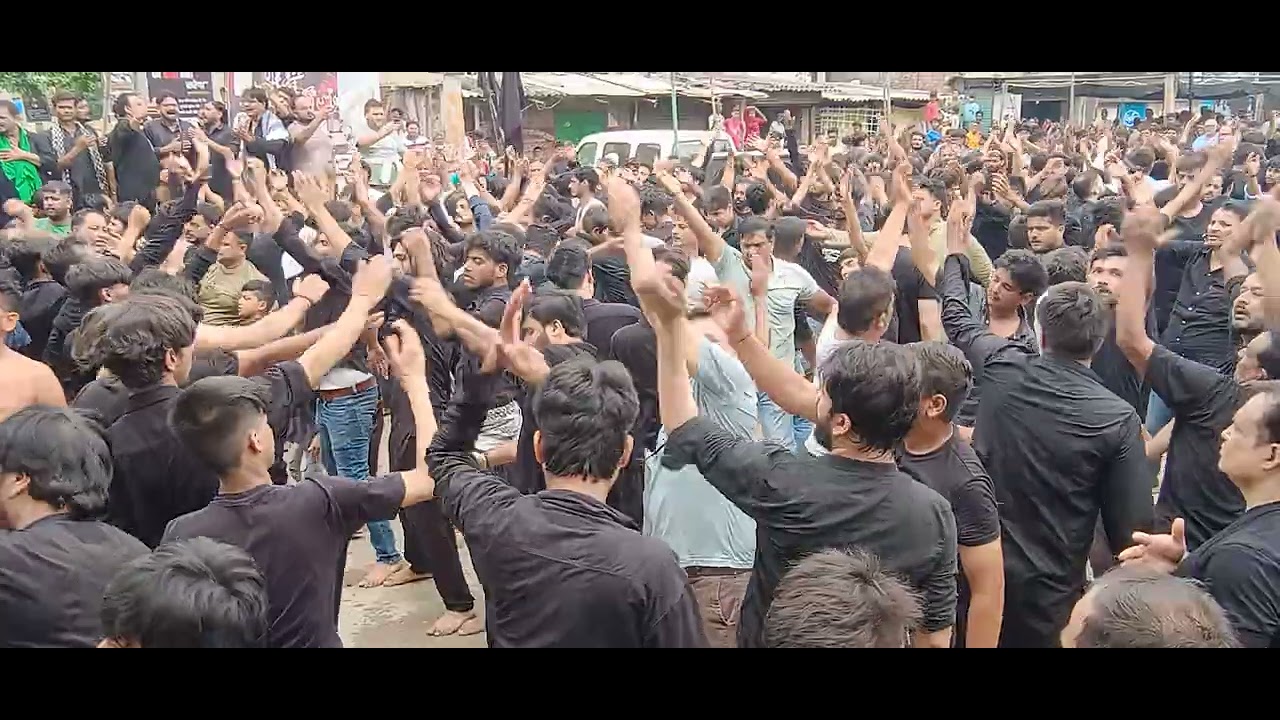 Aashura - 10th Muharram in Hallaur India 2025 - Anjuman Guldasta Matam