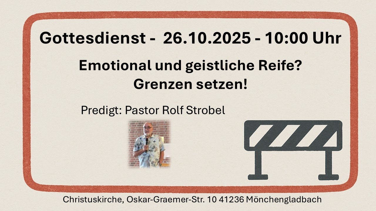 Emotionale Gesundheit   Grenzen