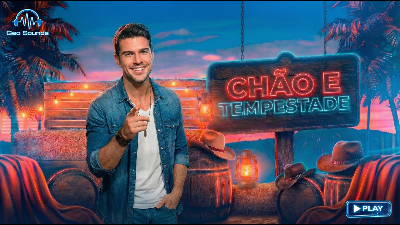 Lucca Domanni - Chão e Tempestade (Sertanejo Romântico 2026) | Música Nova Oficial