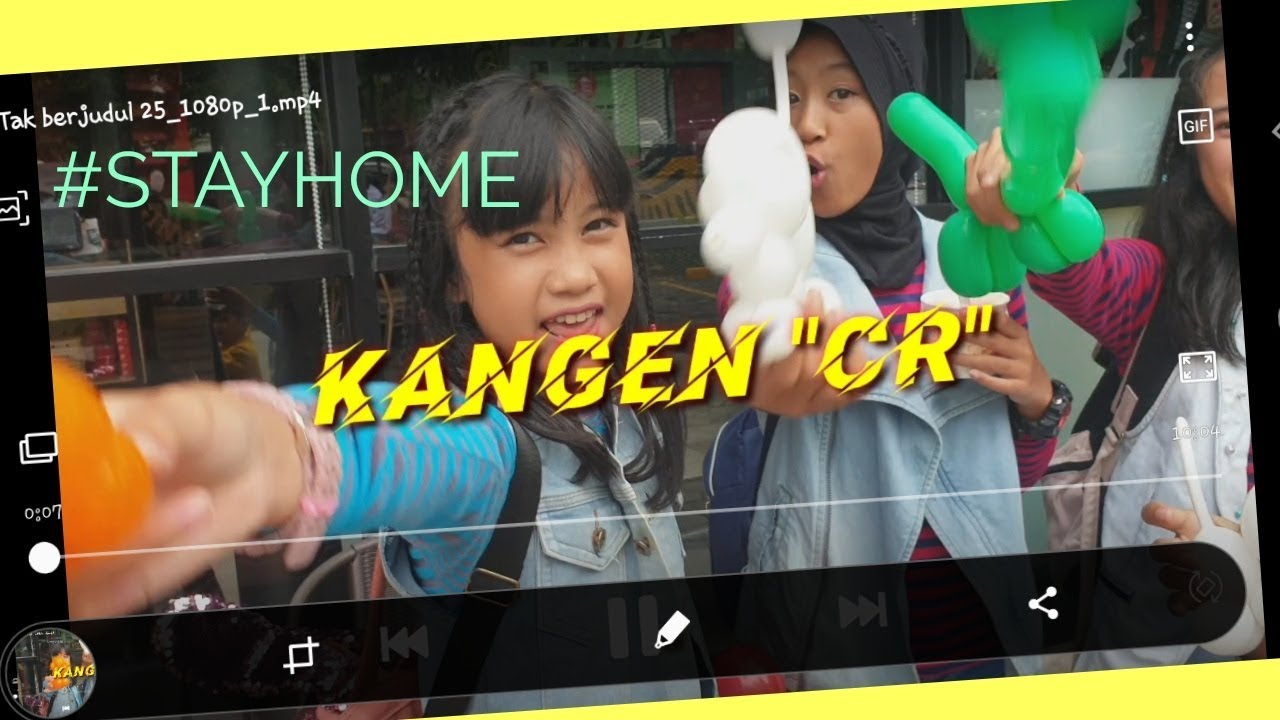 #STAYHOME WITH CR | Kangen CR | By Fitta