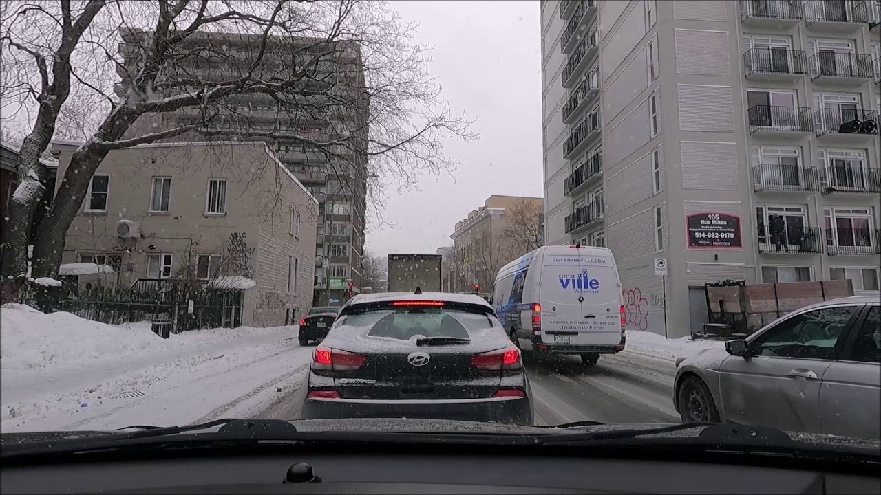 Montreal walkabout going for a morning drive!