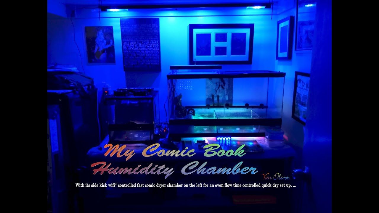 Comic Book Cleaning Pressing humidity washing drying chamber Preview #2