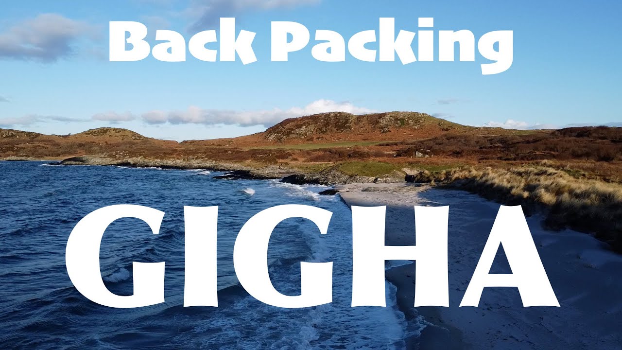 24 Hours Back Packing the Inner Hebridean Island of Gigha - Scotland
