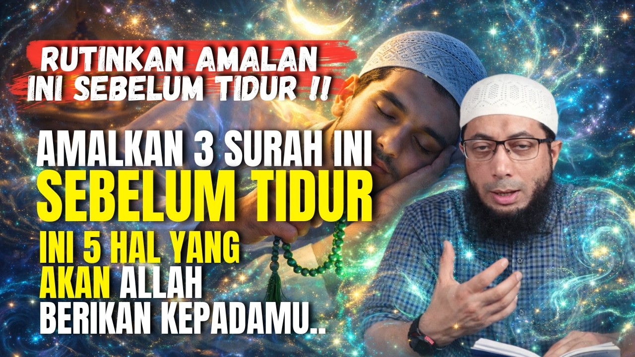 AMALKAN‼️INI 5 HAL YANG ALLAH AKAN BERIKAN KPDMU - USTADZ KHALID BASALAMAH