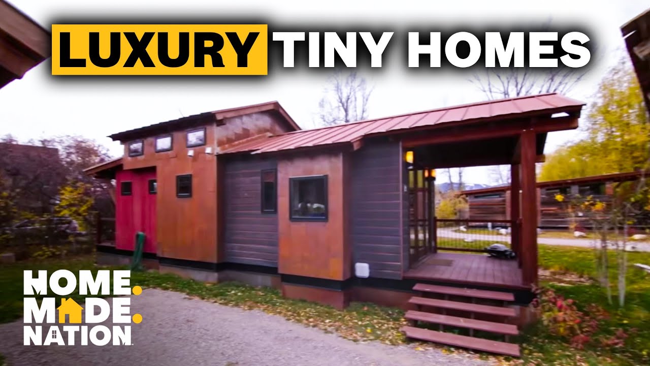 6 ULTRA LUXURIOUS TINY HOMES AROUND THE WORLD *Compilation* | Tiny House Hunting | Home.Made.Nation