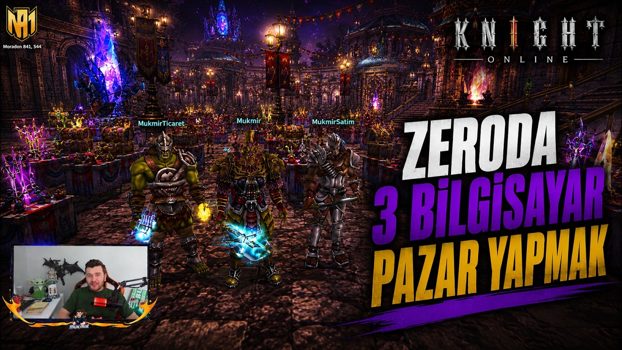 Zeroda 3 Bilgisayar Pazar Yapmak | Knight Online
