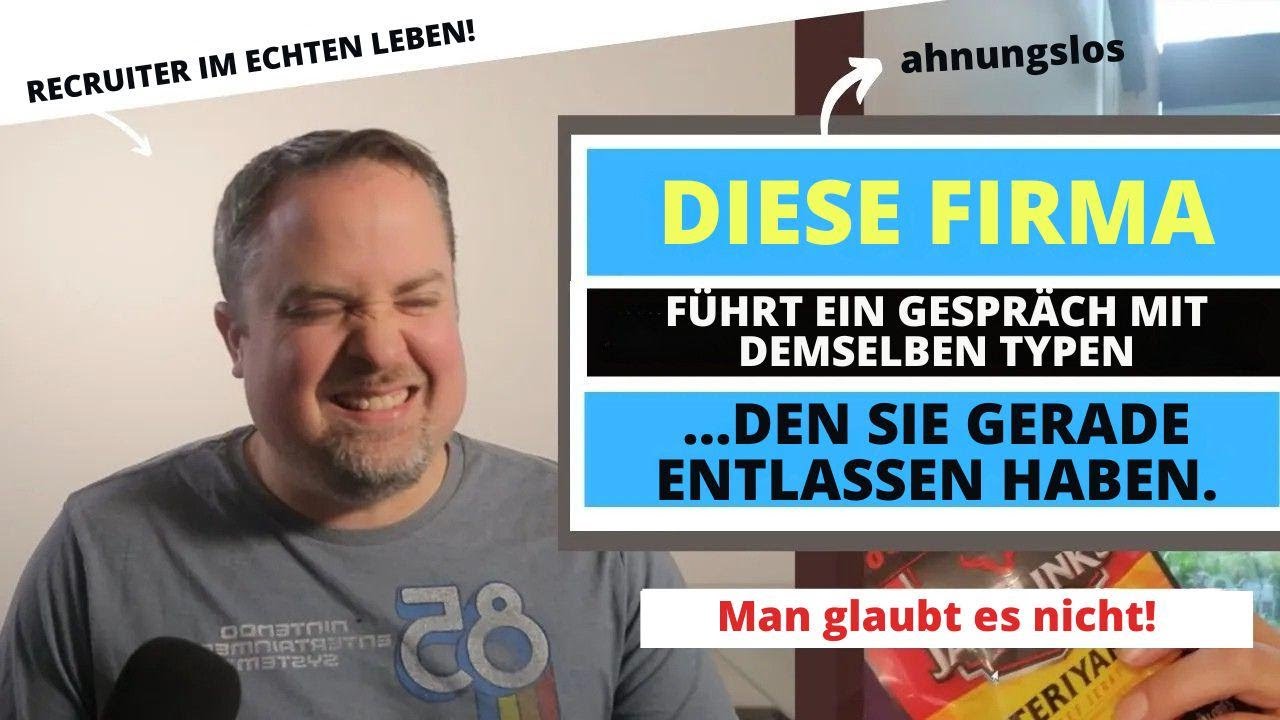 Diese Firma interviewt aus Versehen den Mann, den sie gerade gefeuert haben!