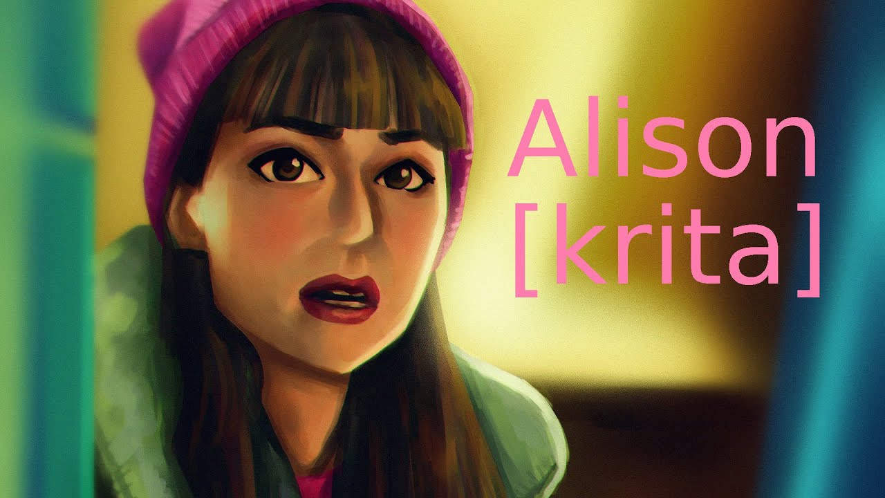 Alison Hendrix [KRITA Digital Painting]
