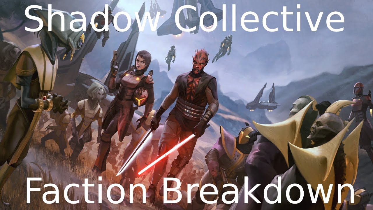 Star Wars Legion: Shadow Collective Breakdown