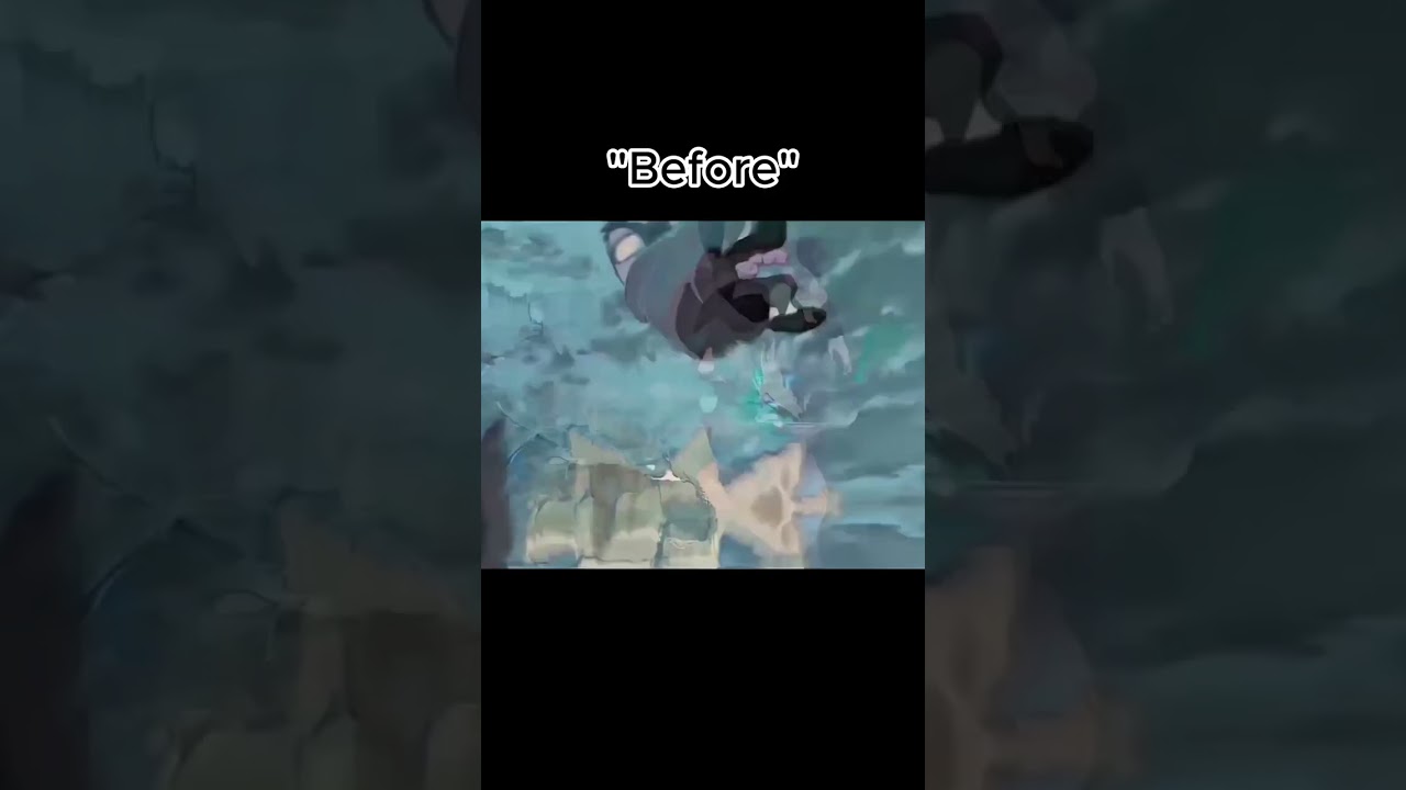 Naruto vs Sasuke after End fight  #naruto
