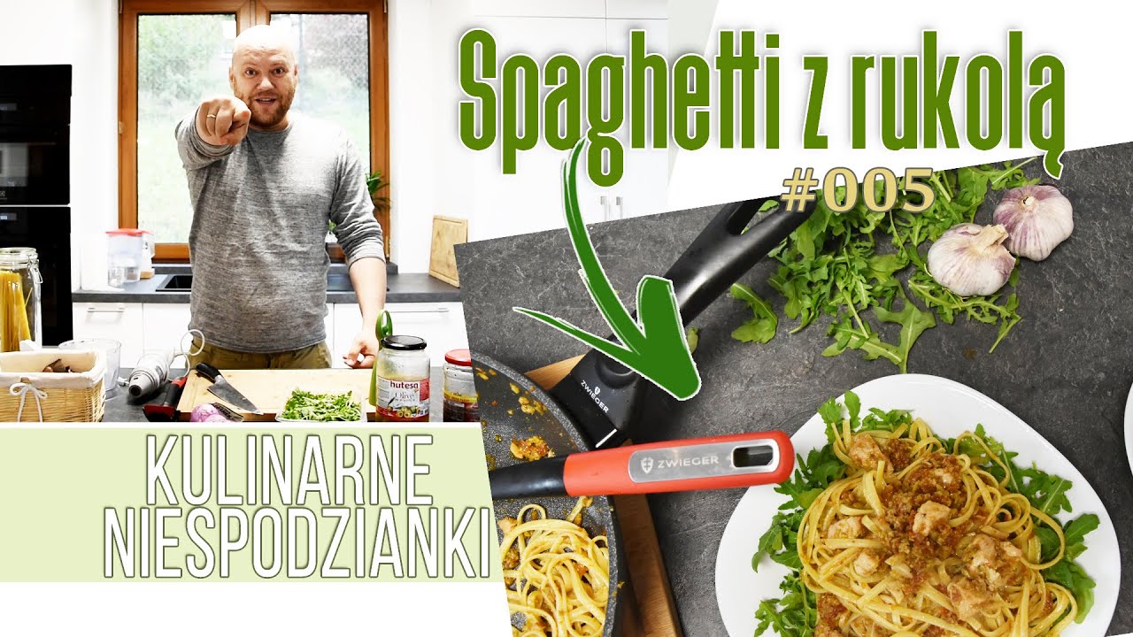 Pyszka! Spaghetti z suszonymi pomidorami z Rukolą #005