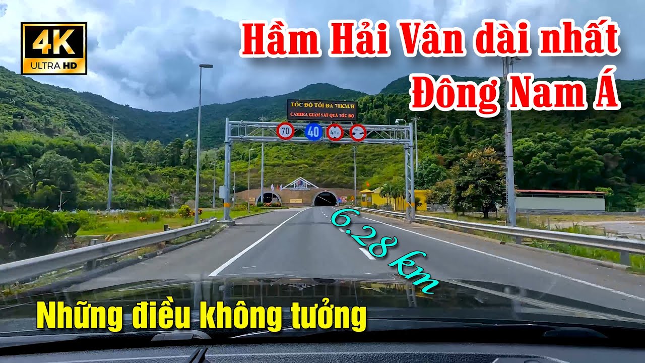 Hầm Hải V&acirc;n. Hầm đường bộ d&agrave;i nhất Đ&ocirc;ng Nam &Aacute; v&agrave; những điều kh&ocirc;ng tưởng