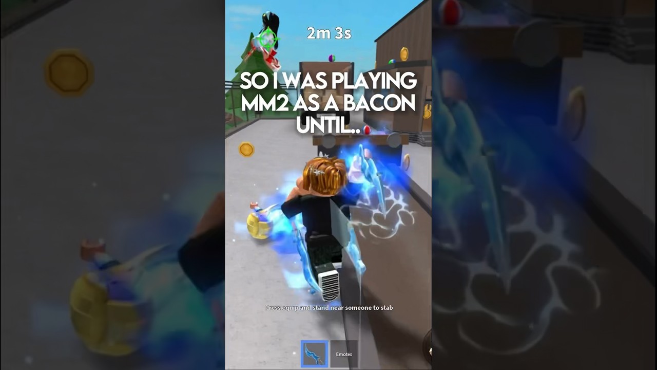 Beating a toxic mm2 player who was calling me poor 😭😭