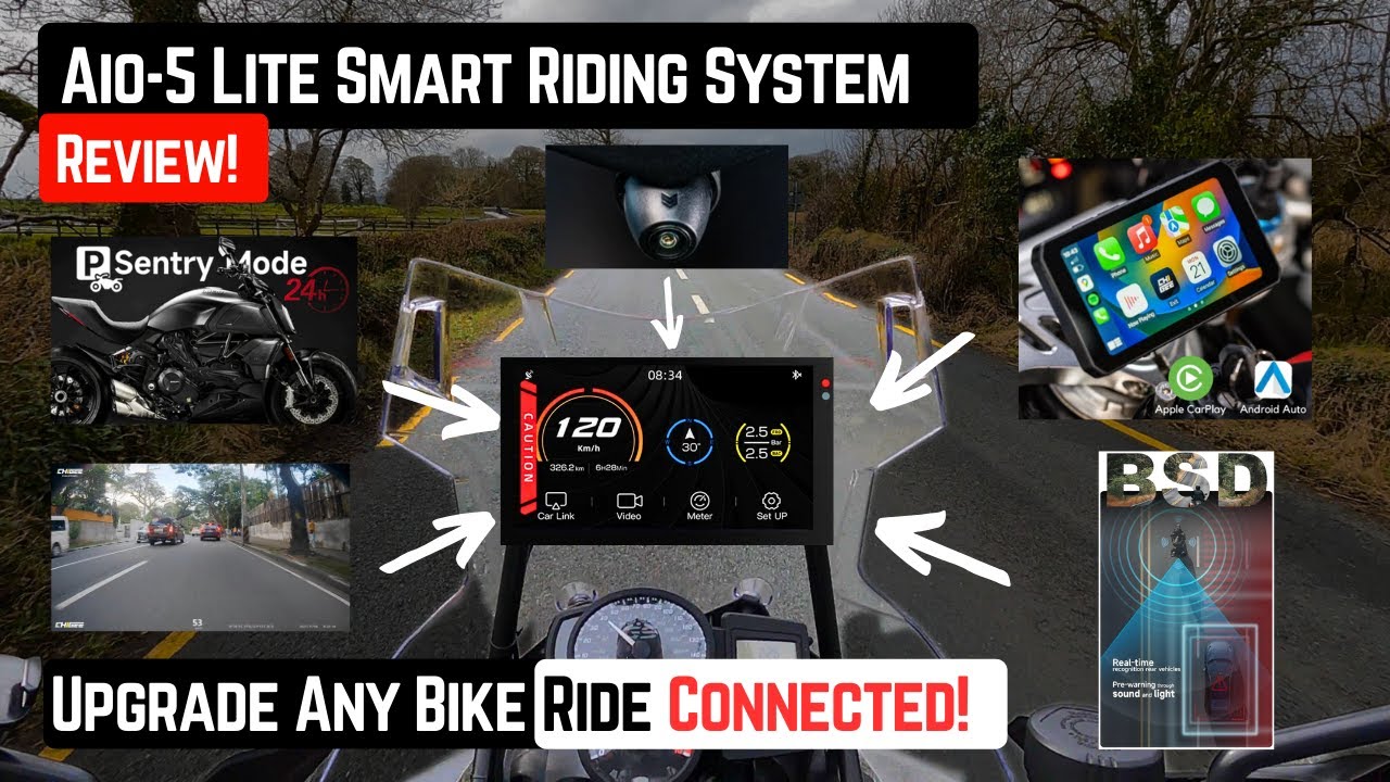 Chigee Aio-5 Lite review on BMW F800GS Adventure! How good is it?