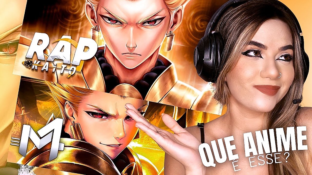REACT GILGAMESH - PORTÕES DA BABILÔNIA (M4RKIM) E REI DOS REIS (KAITO) | FATE | Luana Modena