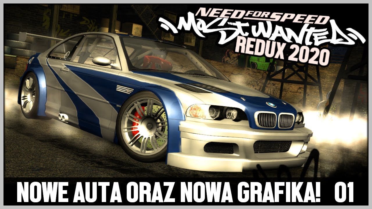 Nowe samochody i odświeżona grafika! - NFS Most Wanted '05 Redux 2020 #01