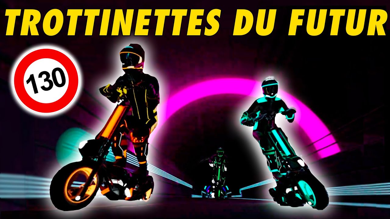 Des courses de trottinettes ultra rapides comme en Formule 1 !
