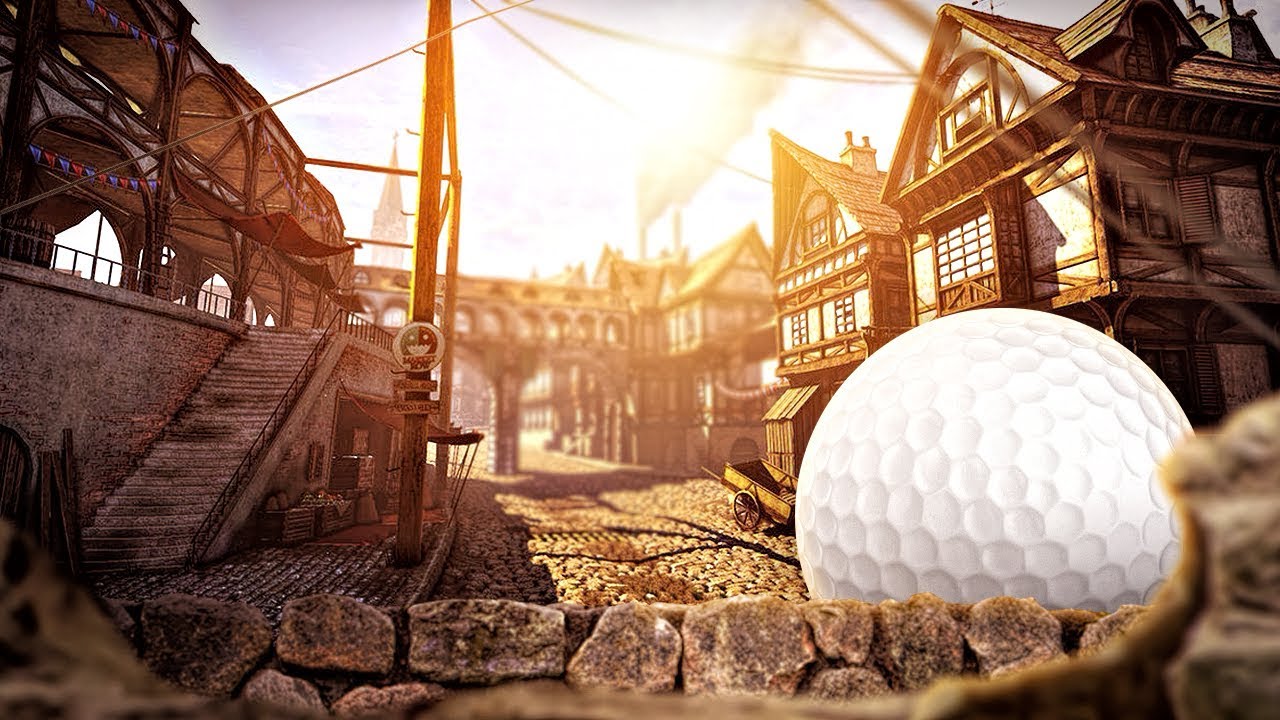 MEDIEVAL TOWN MINIGOLF - GOLF IT