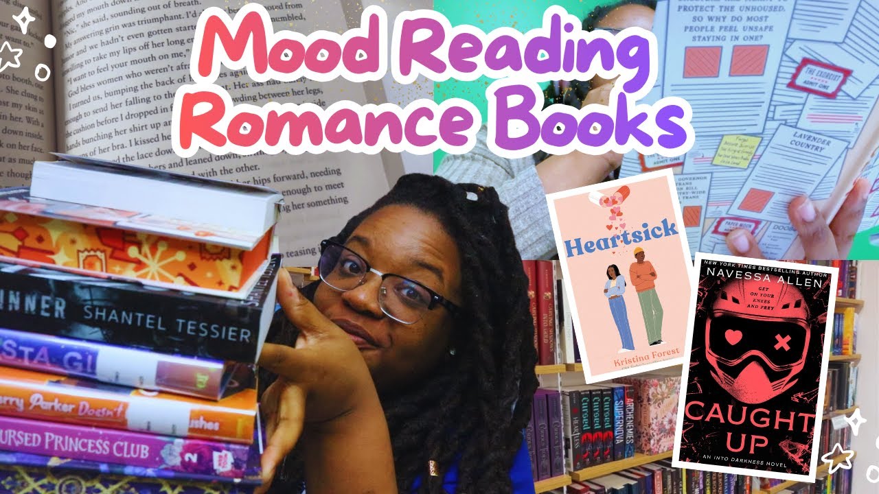 Mood Reading Romance Because I'm Just a Girl Who Loves Love | Weekly Reading Vlog #12