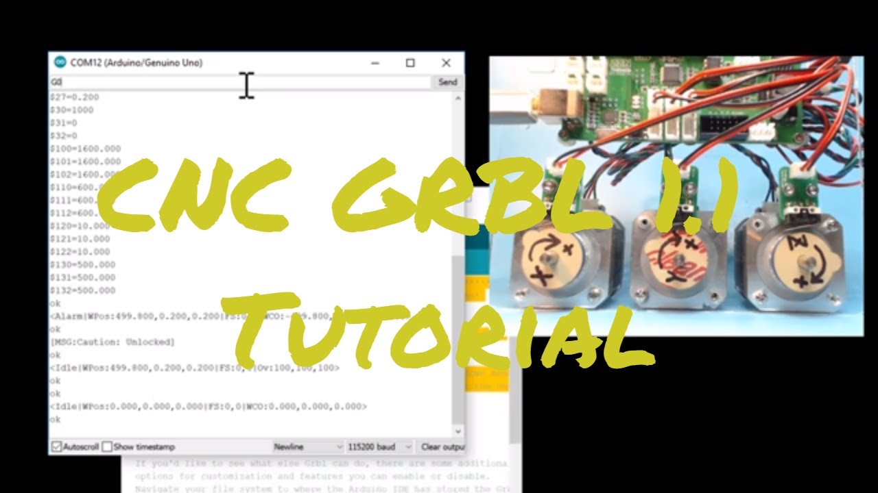 Arduino Grbl CNC Tutorial - 01