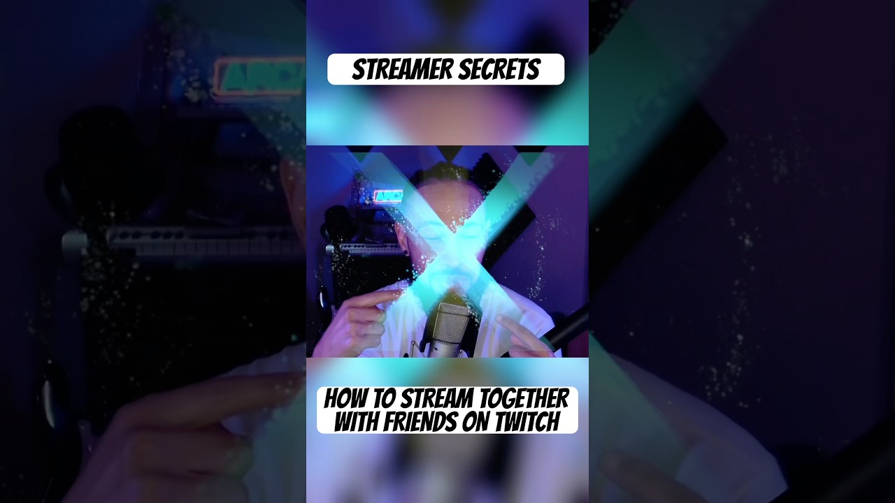 Streamer Secrets - How to Stream Together with friends #streamer #livestream #twitch #tutorial