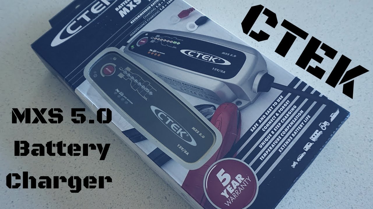 CTek MXS 5.0 Charger - Unboxing
