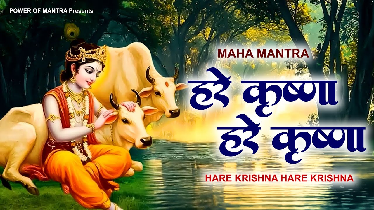 Maha Mantra : Hare Krishna Hare Krishna | Krishna Mantra | श्री कृष्ण अति प्रिय महा मंत्र