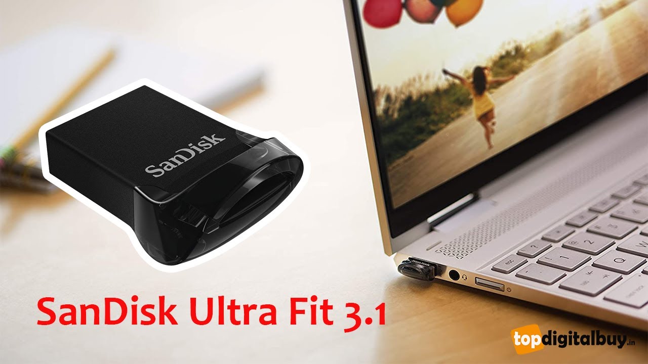 SanDisk Ultra Fit 3.1 64GB USB Flash Drive (Unboxing + Speed Test) | TopDigitalBuy.in