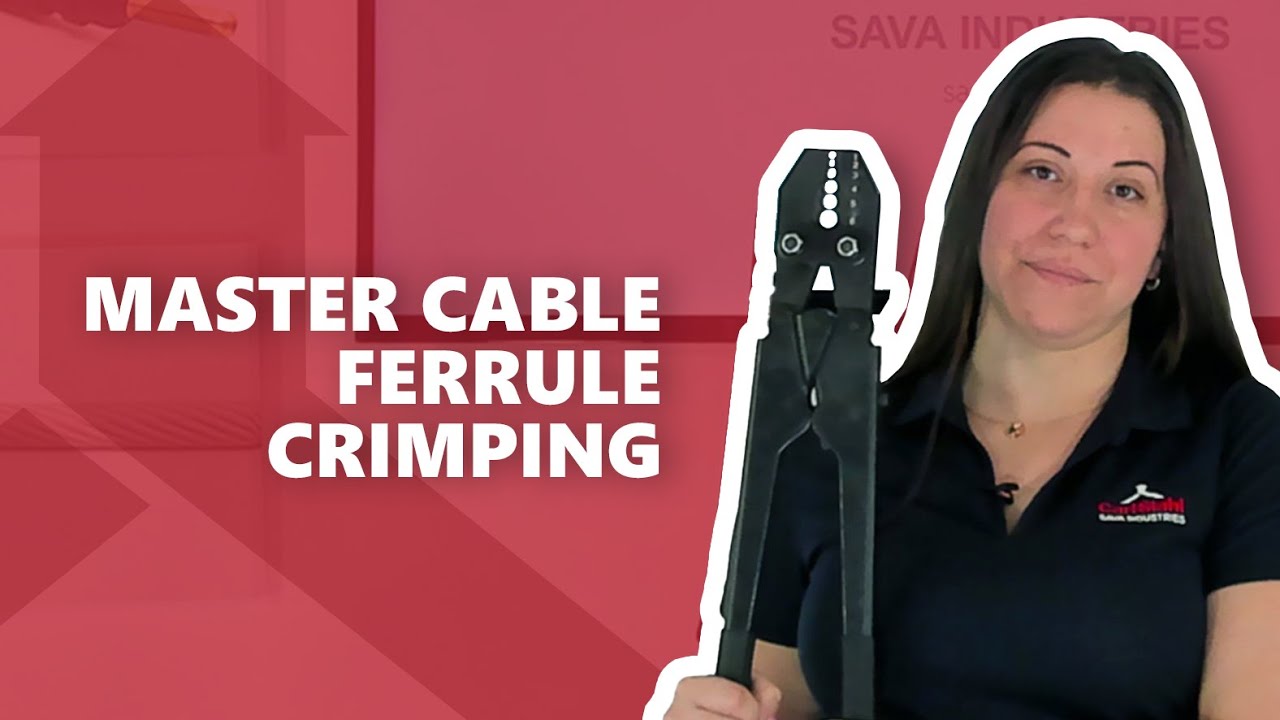 A Step-by-Step Guide to Crimping Cable Ferrules with Hand Tools