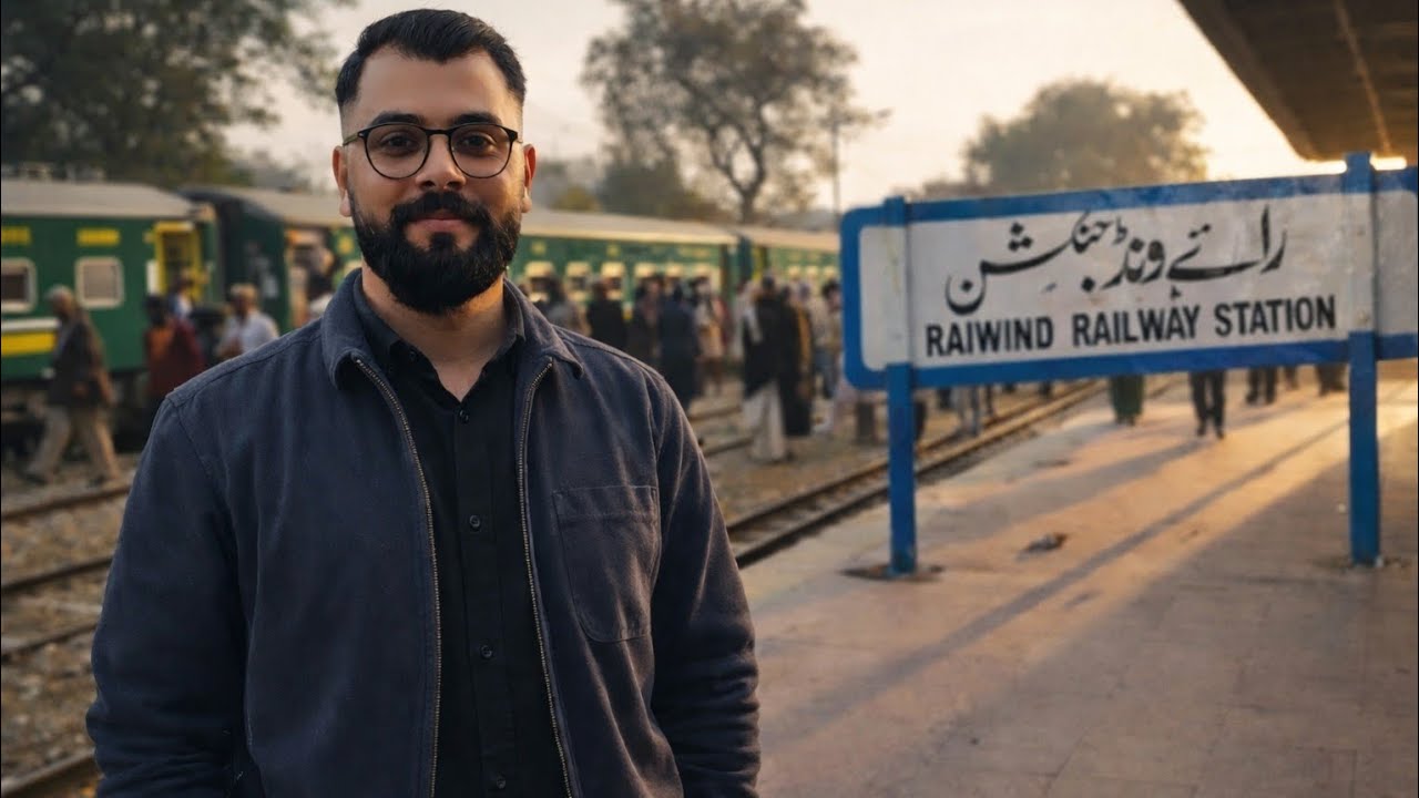 A Day at Raiwind Railway Station | Real Pakistan 🇵🇰| Real Imran Ashraf