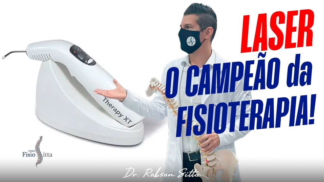 LASER - O MELHOR APARELHO USADO NA FISIOTERAPIA (SAIBA MAIS) Dr. Robson Sitta