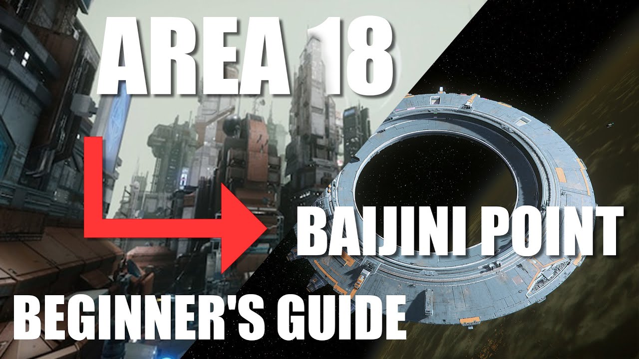 Star Citizen Tutorial: From Area 18 Habitation to Baijini Point