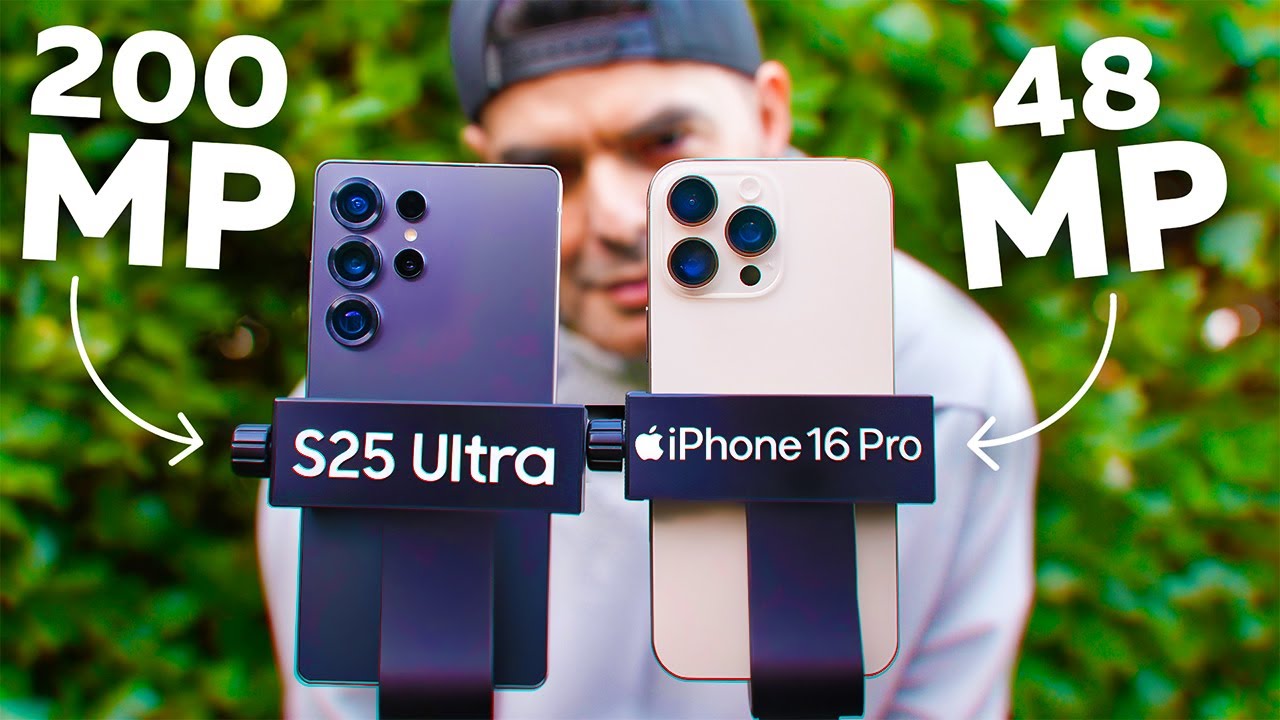 TEMOS QUE FALAR !!! 😱 Samsung S25 Ultra vs iPhone 16 Pro Max