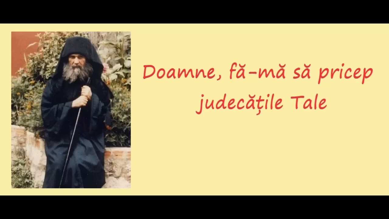 Doamne, fă-mă să pricep judecățile Tale