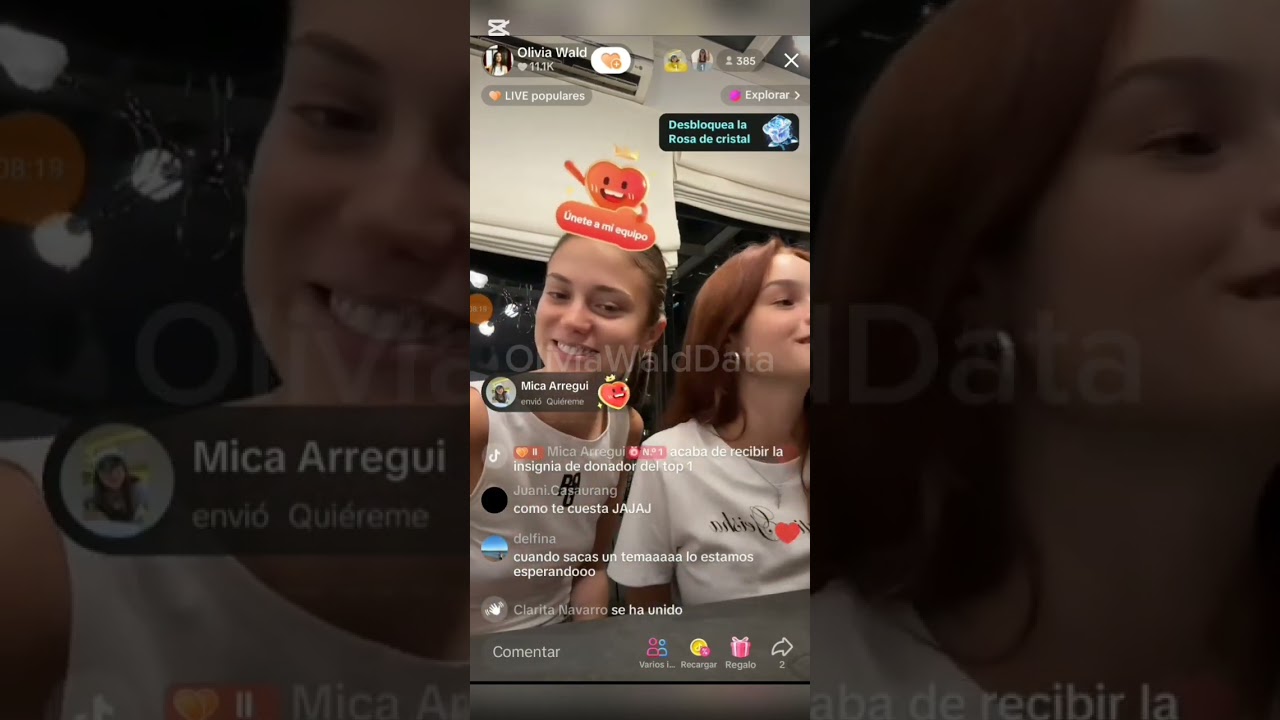 Olivia Wald - TikTok Live 05/02/2025