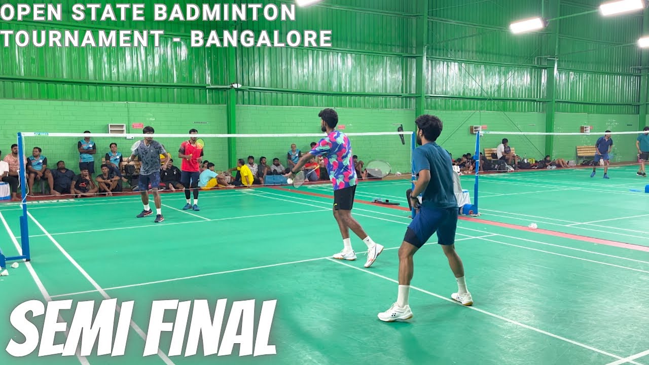 ROHIT M/GAJENDRAN vs SHANKAR/KARTHIK || Open State Badminton Tournament 2025 || JK Academy Bangalore