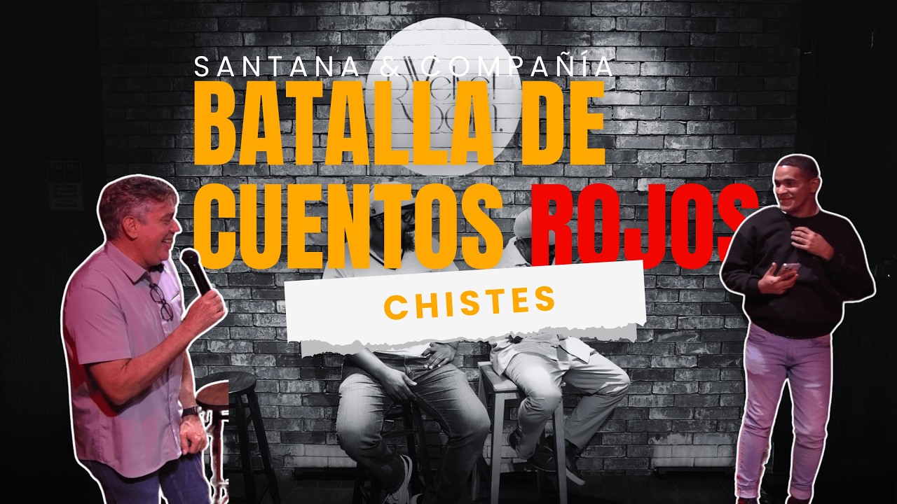 BATALLA DE CHISTES R0J0S - ARIEL SANTANA, NOEL VENTURA, PHILLIP RODRIGUEZ Y DEMAILYN