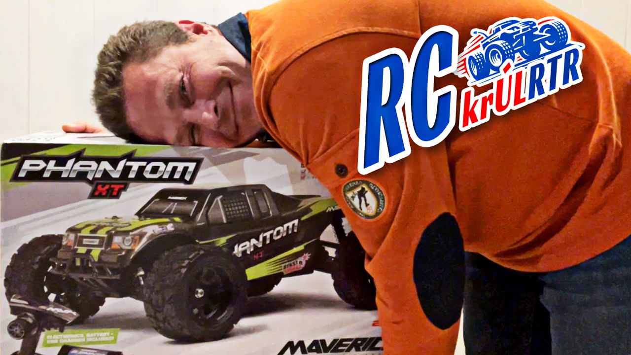 MAVERICK PHANTOM XT XB 4WD 1/10 - TANI BASHER od HPI. Unboxing, opinia. Samochód RC