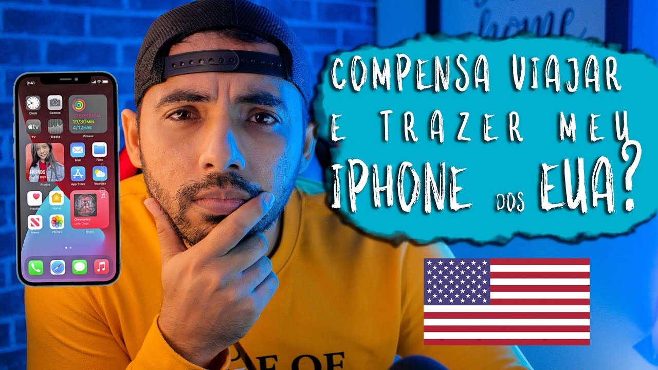 Compensa viajar para os EUA e trazer meu iPhone 12 Pro Max 512 GB de 14 mil reais?
