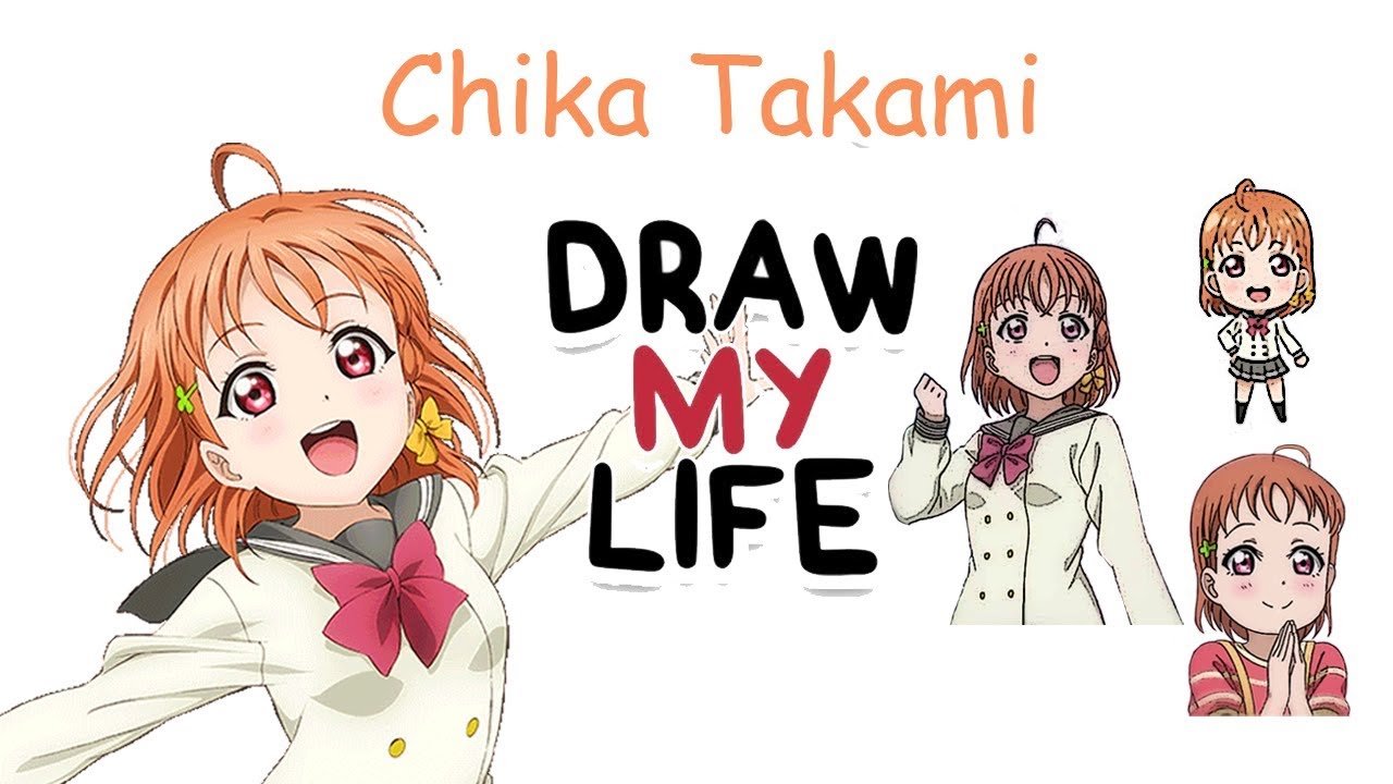 Chika Takami - Love Live! Sunshine!! | Biography & Facts You Didn't Know | Draw my Life